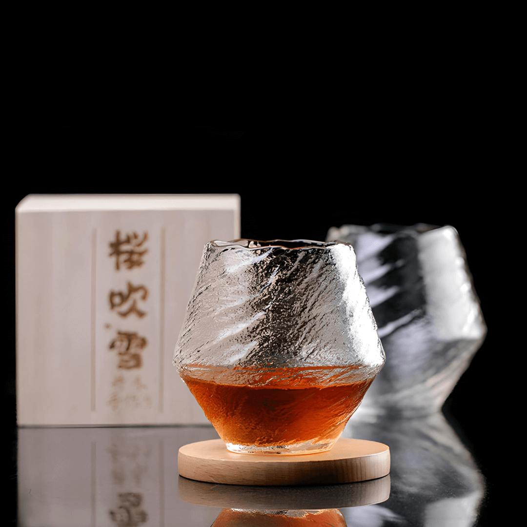 Japoniško krištolo viskio taurė „Yume“