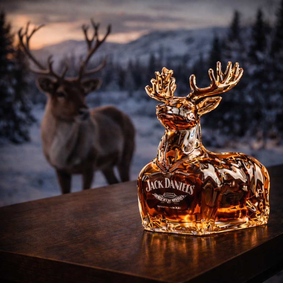 Jack Daniel's viskio grafinas „Šiaurės elnias“