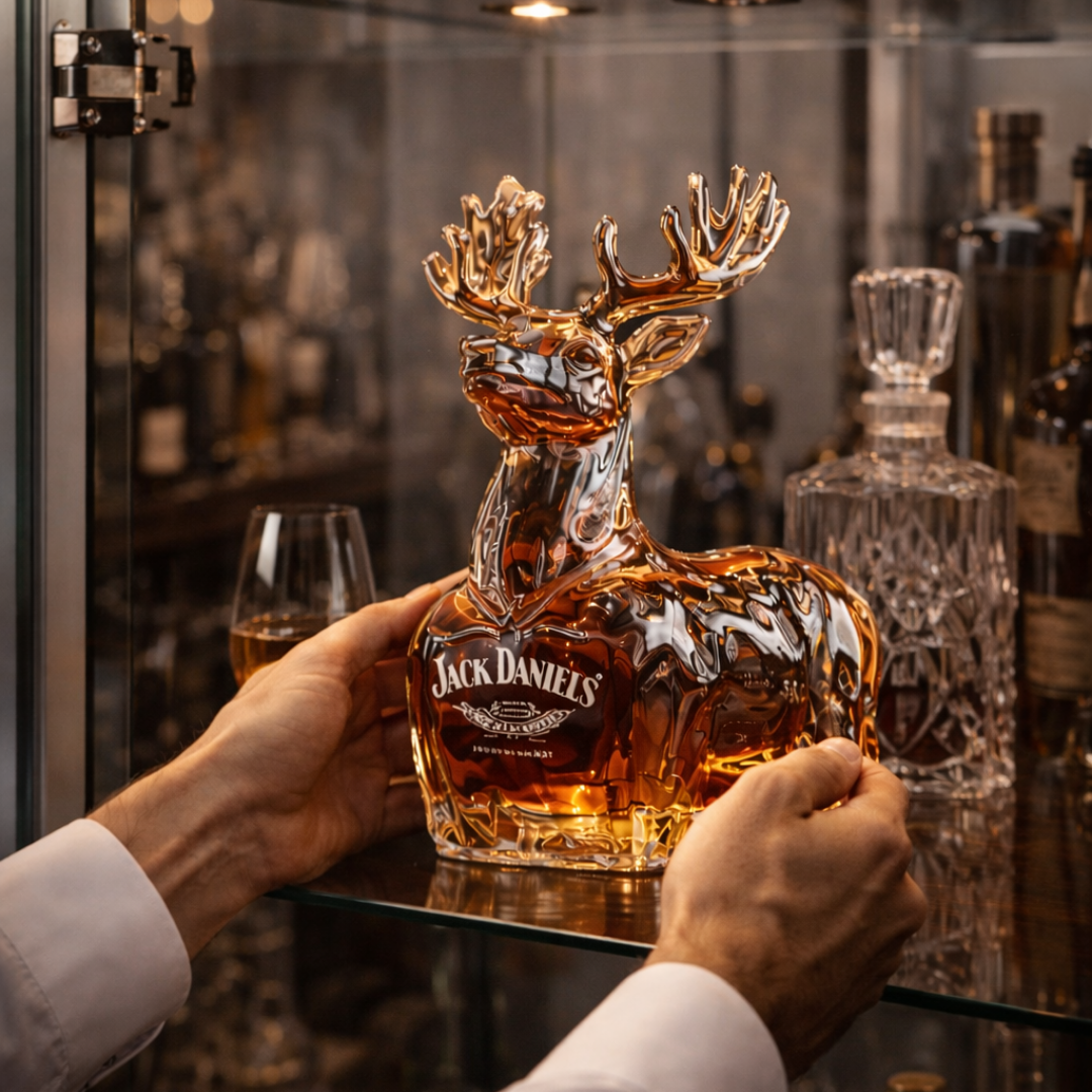 Jack Daniel's viskio grafinas „Šiaurės elnias“