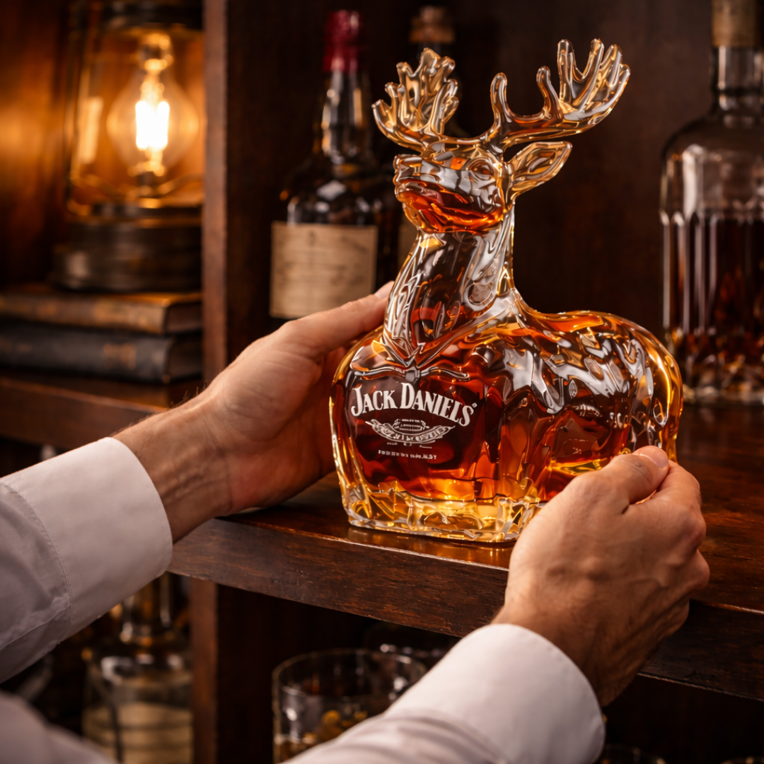 Jack Daniel's viskio grafinas „Šiaurės elnias“