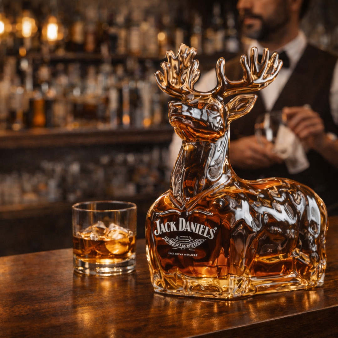 Jack Daniel's viskio grafinas „Šiaurės elnias“