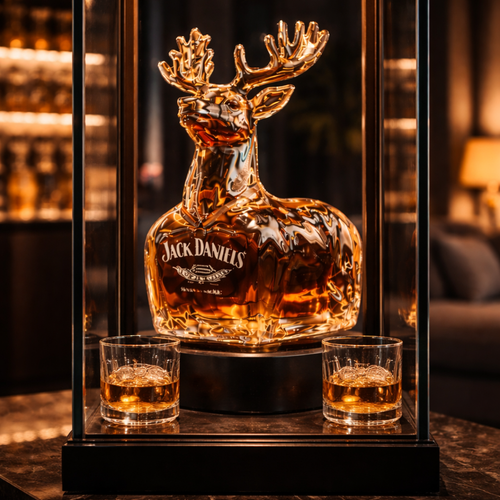 Jack Daniel's viskio grafinas „Šiaurės elnias“