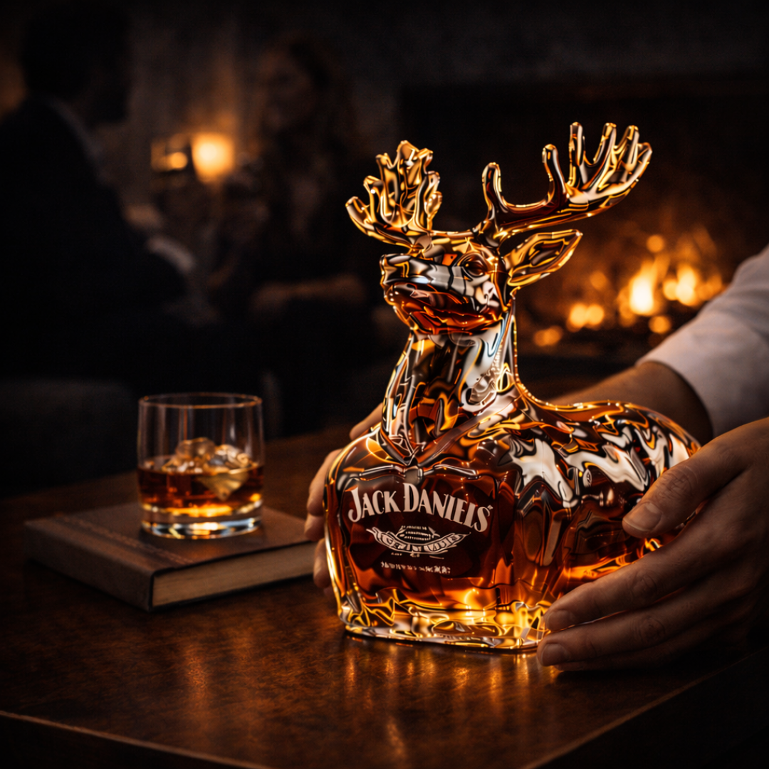 Jack Daniel's viskio grafinas „Šiaurės elnias“