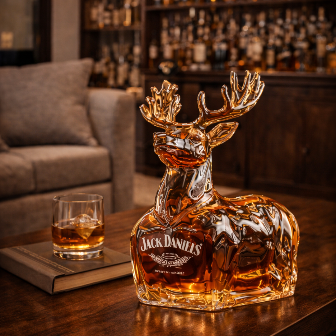 Jack Daniel's viskio grafinas „Šiaurės elnias“