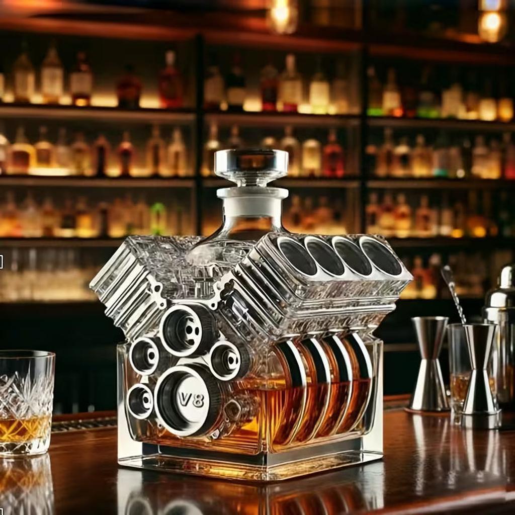 Viskio grafinas „V8 variklis“