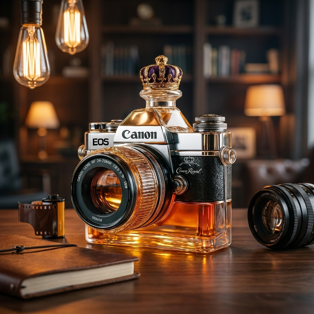 Viskio grafinas „Fotoaparatas“